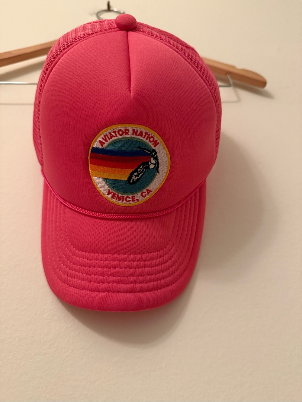 Hat Neon Pink Trucker